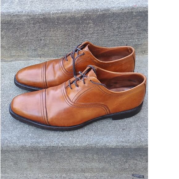 Allen Edmonds "Westwood" Walnut Brown Oxfords Size 12D -Some mild signs of wear - Picture 3 of 8